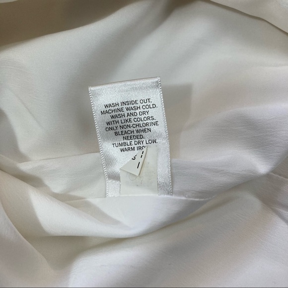 BANANA REPUBLIC White Linen Pencil Skirt, 12 - Picture 7 of 7